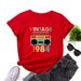 Summer European And American Cross-border Foreign Trade Plus-size T-shirt, Round-neck Casual Loose-fitting Short-sleeve_ecoleips.com