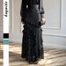 DiYun European And American Casual Vacation Polka Dot Lace Long Skirt Women's Clothing 2025 Autumn/Winter_ecoleips.com