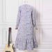 Foreign Trade Muslim Women's Clothing Middle Eastern Fashion Robe Spring And Autumn Long Sleeve Geometric Print_ecoleips.com