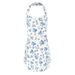 WG227 European And American Cross-border Women's Spring/summer Halter Neck Floral Print Backless Casual D, Flowing_ecoleips.com