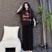 Women's Summer Fashion Two-Piece Set Style American Letter Print Short Sleeve T-Shirt And Loose Wide Leg Pants_ecoleips.com