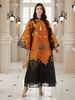 Modest Abaya Dress Elegant Stylish Muslim Robe Dress For Women Middle East Floral Art Pattern Polyester Women's Clothing_ecoleips.com
