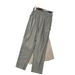 Suitable For All Seasons YIJIAN2025 New Casual Fashion Solid Color Linen Trousers Commuter Versatile Simple Elegant Suit Pants For Women_ecoleips.com