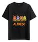 Women's T-Shirts Tshirt Muscle Freaks Nights With Alfredo Cartoon Style_ecoleips.com