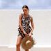 Women's Clothing Sleeveless Lace Up Top Slim Fashion Street Women's Casual Pants Suit 68617_ecoleips.com