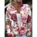 Women's 3D Print Abstract Art Cardigan Sweater European American Style Casual French Autumn Winter Trendy Everyday Commuting Wear_ecoleips.com