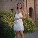 Women's Clothing Sequin Feather Splicing Dress_ecoleips.com