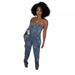 Women's Clothing New Tube Top Embroidered Jumpsuit Trousers Top Stretch Pants_ecoleips.com