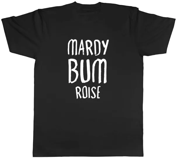 Women's T-Shirts Personalised Mardy Bum Mens Unisex T-Shirt Tee_ecoleips.com