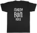 Women's T-Shirts Personalised Mardy Bum Mens Unisex T-Shirt Tee_ecoleips.com