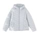 girl Girl Goose Ribbed Lightweight Down Jacket For Women, High-End Feel, Hooded Stand Collar, Loose Lulu Coat, Winter 2025 New_ecoleips.com