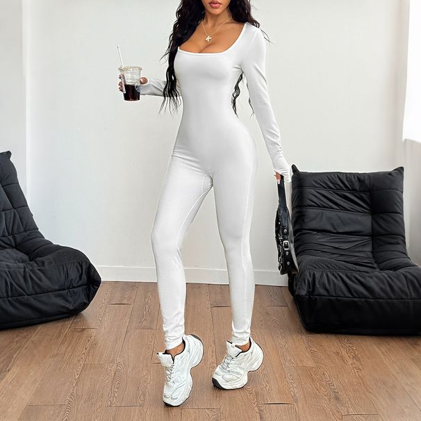Women's Clothing Yoga Sports High Elastic Spicy Pants Jumpsuit_ecoleips.com