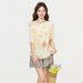 Stylish One-shoulder Printed Thin Short-sleeve T-shirt For Women, 2026 Summer New Style, Spicy Girl Style Loose Top_ecoleips.com
