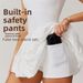 Fake Two-piece Tennis Suit Golf Dress Women's Outdoor Leisure Fitness Dance One-piece Quick-drying Suit_ecoleips.com