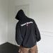 Women's Clothing Fashion Brand Washed And Distressed Youth Campus Hooded Sweatshirt For Men And Women Couples Loose Fashion Brand_ecoleips.com