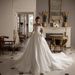 Spring New Wedding Dress Small Tail Waist Slimming One Shoulder Lace Applique Light Wedding Dress Forest Travel_ecoleips.com