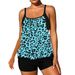 Women's Clothing Printed Bikini New American Style Two Piece Swimsuit Beachwear_ecoleips.com