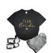 New Women's Loose-fitting Round-neck Bridal Team T-shirt_ecoleips.com
