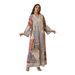 NT01 plus Size Women's Robe Dress Cross Border Fashion Turkish Style Jacquard Mesh Print Muslim Clothing_ecoleips.com