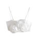 Cross-Border Foreign Trade European And American Women's Clothing 2024 Summer New Stand Collar Embossed Floral_ecoleips.com