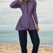 Women's Clothing High Elastic Large Size Conservative Muslim Swimsuit Long Sleeve Trousers Conservative Sunscreen Three Piece Suit_ecoleips.com