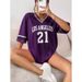 Women's Summer Graphic Print T-Shirt - Casual Crew Neck Short Sleeve Tee - Fashionable & Comfortable For Daily Wear_ecoleips.com