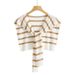 Women's Clothing Knotted Fashionable New Air Conditioned Room Shoulder Guard Sunscreen Waistcoat Trend_ecoleips.com