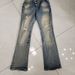 American Retro Distressed PUR Micro-flared Jeans For Men And Women, Trendy Slim-fit Casual Pants, 2026 Fashion_ecoleips.com