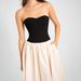 2025 Summer New European And American Fashion Color-Block Strapless Sleeveless Dress Women's Apparel Cross-Border_ecoleips.com
