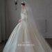 Main Wedding Dress Same As Galloway, 2025 New Model, Satin Off-shoulder French Vintage Style Petite Brides, Available_ecoleips.com