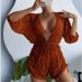 Women's Clothing Long Sleeved Mesh Bodycon One Piece Swimsuit With Drawstring, Sun Protection Three Piece Bikini Set_ecoleips.com