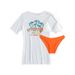 Women's Clothing New Bikini Three Piece Print Swimsuit Sexy Blouse_ecoleips.com