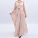 Women's Clothing Long Dress Summer Solid Color Large Size Dress_ecoleips.com