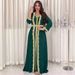 Women's Clothing Long Sleeved Two Piece Arab Dubai Robe_ecoleips.com