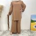 Verve Dubai Loose Casual Muslim Sets 2335+9003_ecoleips.com