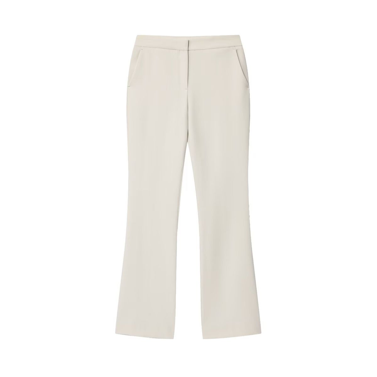 Women's Tailored Belted Blazer & Flared Pants Set – Autumn Elegance (Chic Office Wear, Retro-Inspired Outfit)_ecoleips.com