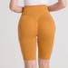 Women's Clothing High Waist Peach Fitness Pants Elastic Tight Hip Lifting Sports Five Point Pants Women's Quick Drying Running Yoga Shorts_ecoleips.com