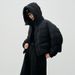 2025 Winter New Korean Style Short Flat Lake Jacket For Women With Hood Loose Fit Large Size 90% Duck Down_ecoleips.com