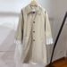 Women's Clothing Spring And Autumn New Style Splicing Workwear Simple Small Size Medium Long Coat_ecoleips.com