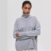 Oversized Soft Mock Neck Sweater – Cozy Dropped Shoulder Pullover In 12 Trendy Macaron Colors, Lightweight Viscose Blend_ecoleips.com