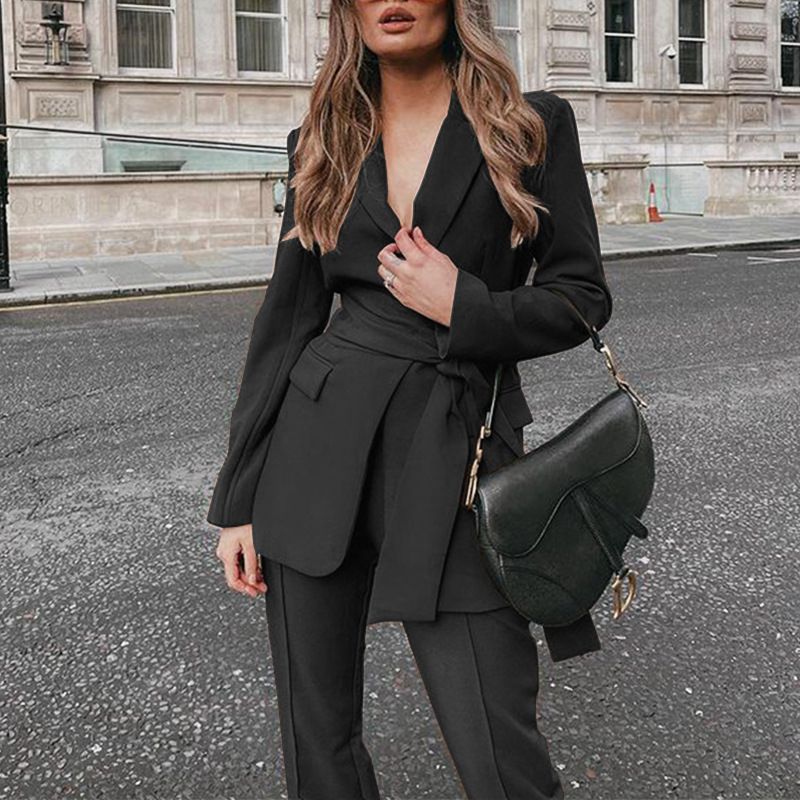 Women's Clothing Women's Fashion Two Piece Suit Set Loose Fit Hooded Sweatshirt Autumn Long Sleeve For Formal & Casual For Women_ecoleips.com