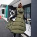 Women's Long Sleeveless Hooded Puffer Vest - Lightweight Quilted Winter Warm Coat For Casual Outfits (Black, Army Green)_ecoleips.com