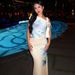 2025 Summer New Fashion Printed Asymmetrical Neck Tie Top Slim Fit Ruffled Skirt Set Wholesale_ecoleips.com