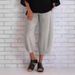 Suitable For All Seasons Year New Style Solid Color Plus Size Women's Simple Loose Casual Nine-point Pants 3191_ecoleips.com