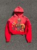 Unisex Loose Fit Zip up Sweatshirt Alien Print Street Style Hoodie Personalized 2025 Cross Border Fashion Women's Clothing_ecoleips.com