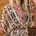 Women's Elastic Long Cardigan Loose Sunscreen Clothing Beach Holiday Coat Bikini Women's Visor_ecoleips.com