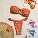 Women's Clothing Bikini Sexy Set Two Piece Summer Printed Women's Beach Swimsuit_ecoleips.com