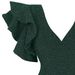 Women's Sexy Solid Color One Piece Swimsuit Fashionable Vacation Swimwear Set Regular Size Polyester Nylon_ecoleips.com