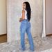 Women's Clothing Hot Girl Summer Pants Holes Heavy Beaded Beaded Stretch Jeans Trousers Women Jeans_ecoleips.com