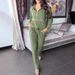 Women’s Clothing new autumn and winter casual long sleeved trousers sweatshirt trousers 2 piece set_ecoleips.com